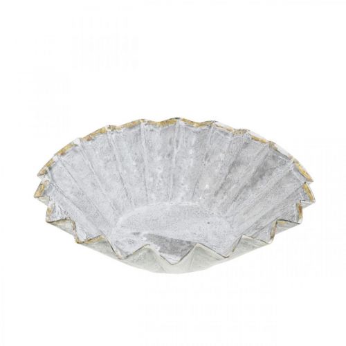 Taartvorm voor opplant, metalen decoratie, bakvormen met gouden decoratie Ø16.5cm H4.5cm