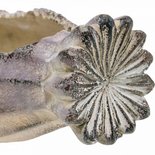 Floristik24 Papavercapsule voor opplant, betondecoratie, plantenpot, tuindecoratie L29.5cm