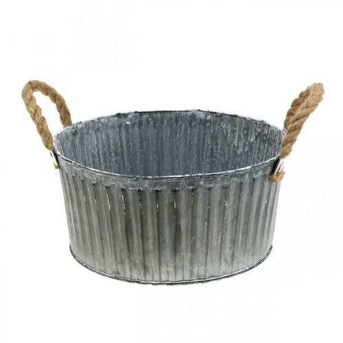 Floristik24 Sierschaal, plantenbak met handvatten, bloemschaal voor planten Ø25cm