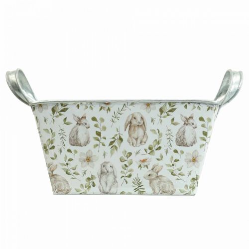 Artikel Jardiniere plantenbak plantenbak metaal 20×12,5×10cm