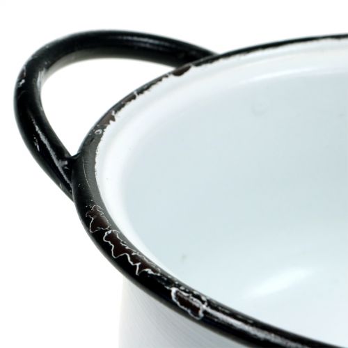 Floristik24 Vintage metalen kommen Ø19.5cm - Ø25cm 2st