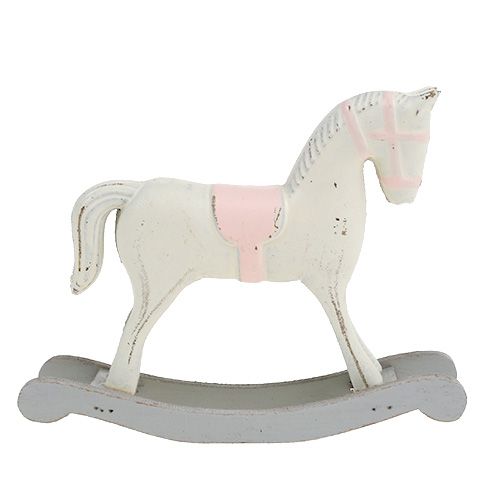 Floristik24 Hobbelpaard 13cm x 10cm 2st