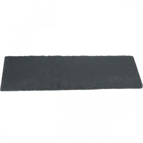 Artikel Leisteen plank lang, decoratief dienblad natuursteen 40×13cm 2st