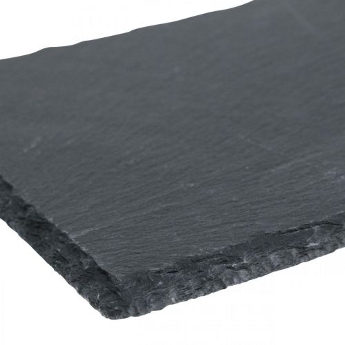 Artikel Leisteen plank lang, decoratief dienblad natuursteen 40×13cm 2st