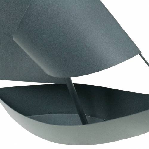 Floristik24 Zeilboot voor het planten van metaal 44cm × 34cm