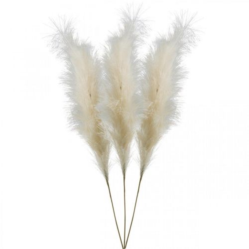 Floristik24 Feather Grass Cream Chinees riet kunstmatig droog gras 100cm 3st