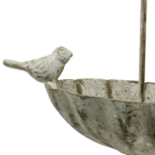 Floristik24 Vogelbadscherm om op te hangen Antiek 20cm