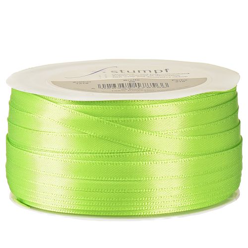 Artikel Lint satijnen lint cadeaulint lichtgroen 6mm 50m