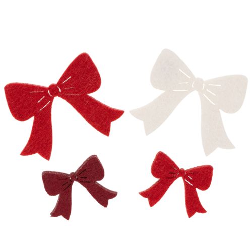 Decoratieve strikjesmix, kerstversiering en knutselspullen, 5 cm, 48 stuks kopen | Floristik24.nl