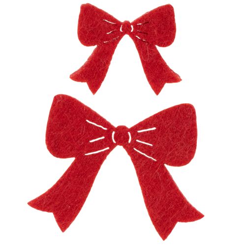 Decoratieve strikjesmix, kerstversiering en knutselspullen, 5 cm, 48 stuks | Floristik24.nl