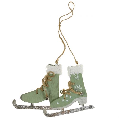 Floristik24 Skate paar mint 13x11.5cm 2st