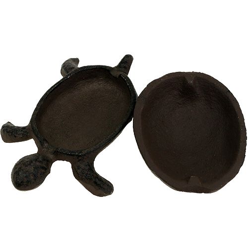 Floristik24 Sleutel schuilplaats schildpad bruin 11cm x 8cm x 4cm