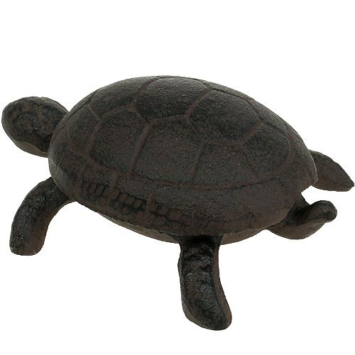 Floristik24 Sleutel schuilplaats schildpad bruin 11cm x 8cm x 4cm