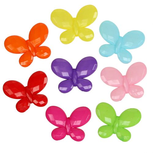 Floristik24 Vlinder 3cm x 2,3cm voor besprenkeling 200g gesorteerd