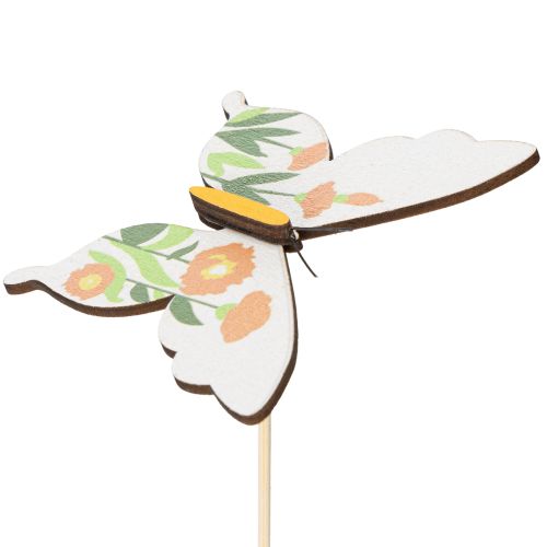 Artikel Vlinderdecoratie op stokjes, ideaal als blikvanger in de tuin of bloempot, 29 cm, 12 stuks