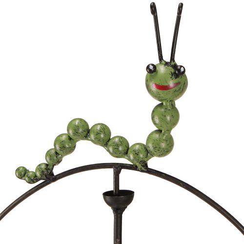 Artikel Slakkenrups Windgong Tuinpaal Metaal H67cm 2st