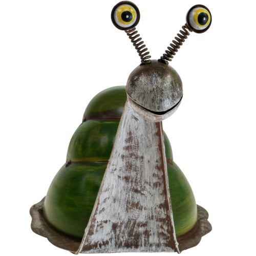 Floristik24 Deco slak metalen decoratiefiguur tuindecoratie 26x14x20cm