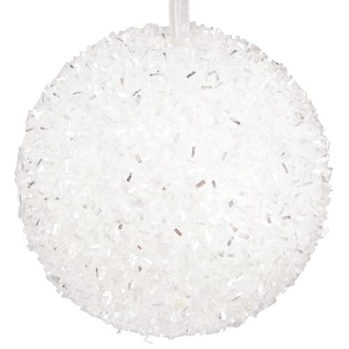 Artikel Sneeuwdecoratie Kerstversiering ballen kegels Ø4/8cm 18 st