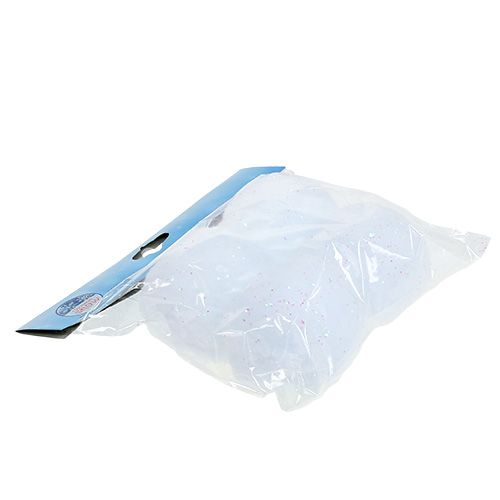 Floristik24 Sneeuwbal met mica 8cm 4st