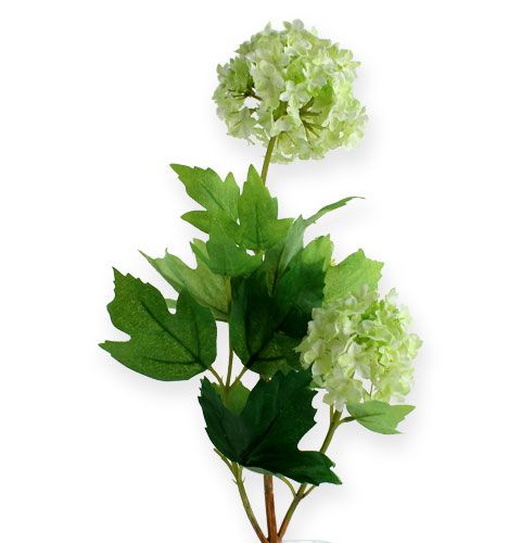 Floristik24 Sneeuwbal, zijden bloemen wit 47cm