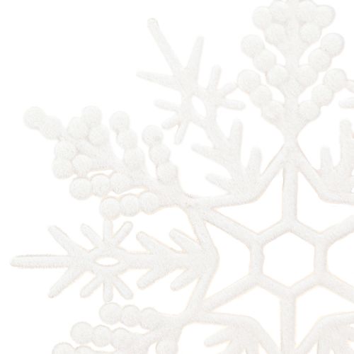 Artikel Sneeuwvlokdecoratie om op te hangen winterdecoratie wit 30cm 3 stuks