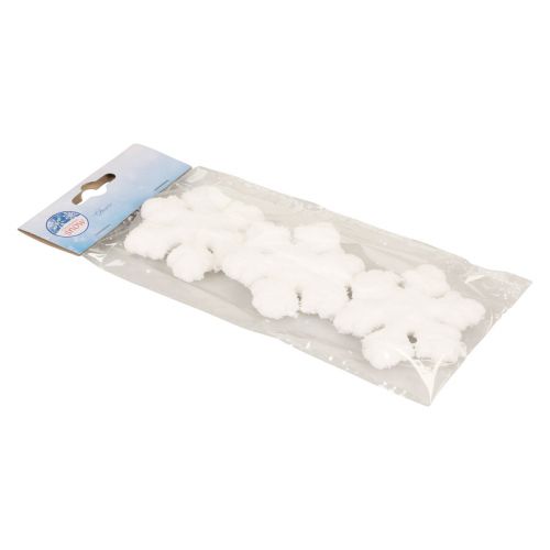 Artikel Sneeuwvlok decoratie sneeuw winterdecoratie om op te hangen Ø7cm