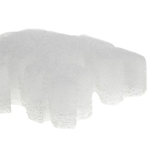 Floristik24 Sneeuwvlok wit 7cm 8st