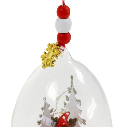 Artikel Kerstboomhanger sneeuwbol 8cm 2st