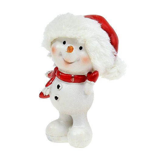 Artikel Sneeuwpop staand 11,5 cm 4 st
