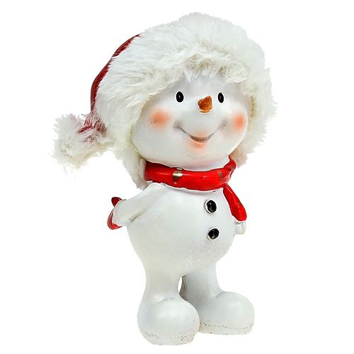 Artikel Sneeuwpop staand 11,5 cm 4 st