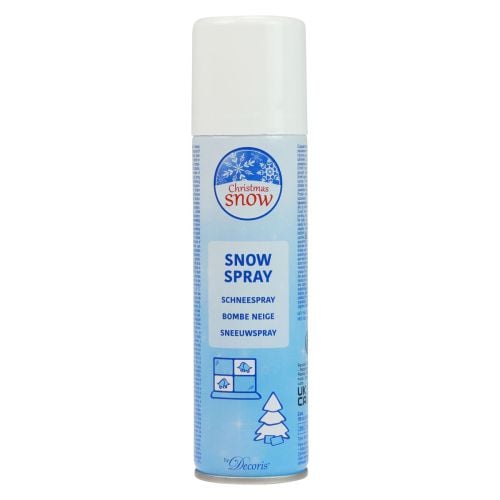 Sneeuwspray spray sneeuw winterdecoratie kunstsneeuw 150ml