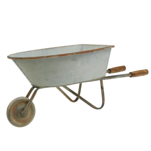 Floristik24 Kruiwagenplanter 61 cm x 25 cm x 26,5 cm grijs