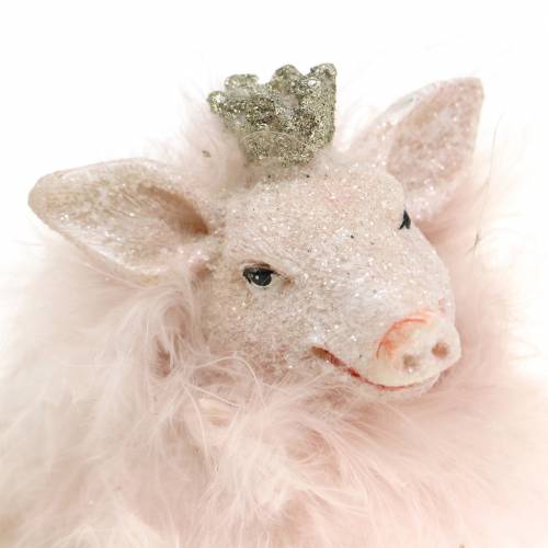 Floristik24 Decoratie figuur varken geluksbrenger 9cm 2st