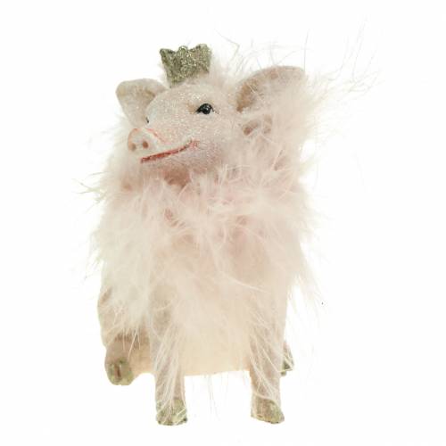 Floristik24 Decoratie figuur varken geluksbrenger 9cm 2st