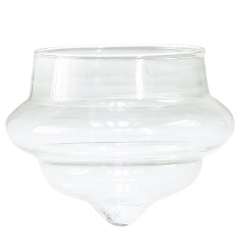Floristik24 Drijvende theelichthouder van helder glas Ø7,5cm H6cm