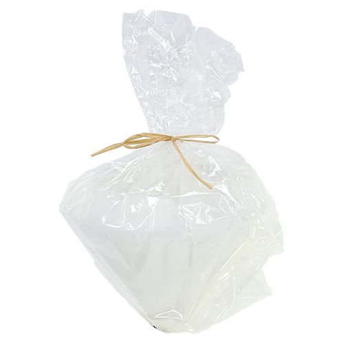 Floristik24 Witte drijvende kaars Ø16cm
