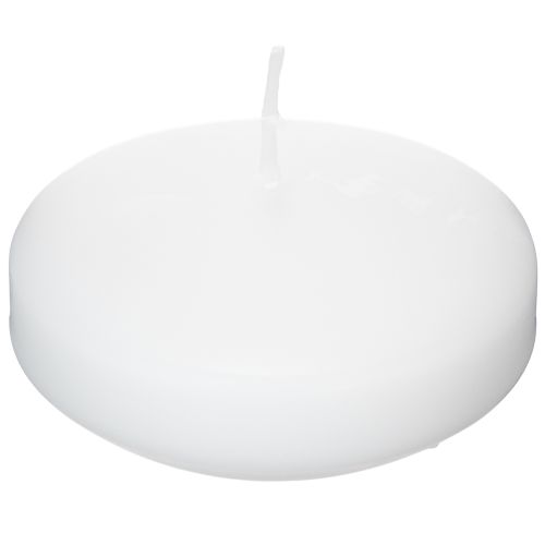 Floristik24 Drijvende kaarsen voor romantische avonden of feestelijke decoratie, ook geschikt voor buitengebruik. 8 cm, 8 cm hoog, 8 stuks