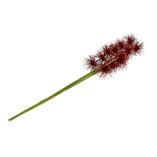 Floristik24 Zijden bloemen Xanthium Bordeaux 64cm 4st