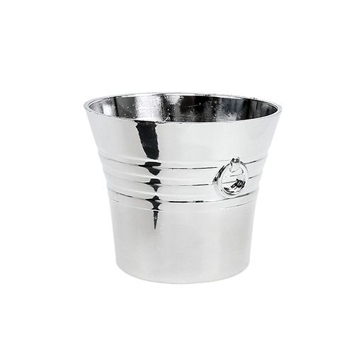 Floristik24 Champagnekoeler zilver Ø6,5cm H5,5cm 20 st