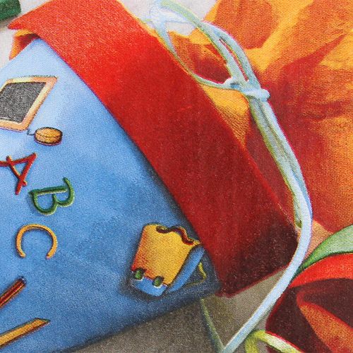 Floristik24 Servetten 1e schooldag 33x33cm