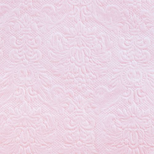 Artikel Servetten Roze Lenteornamenten Reliëf 33x33cm 15 st