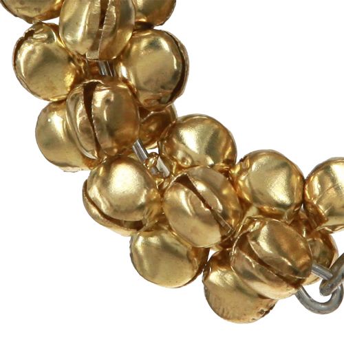 Floristik24 Servetringen goud metalen belletjes Ø5cm 8 st