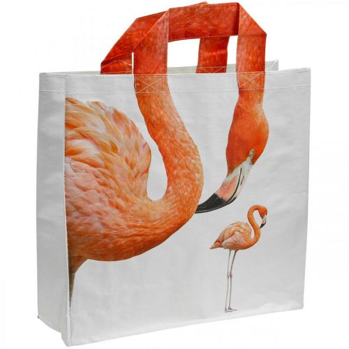 Floristik24 Shopper tas, boodschappentas B39.5cm Flamingo tas