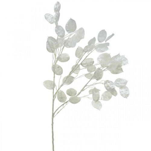 Siertak bladzilver wit Lunaria kunsttak 70cm