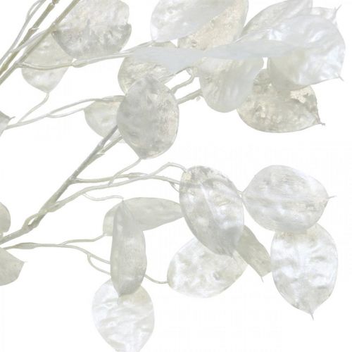 Siertak bladzilver wit Lunaria kunsttak 70cm