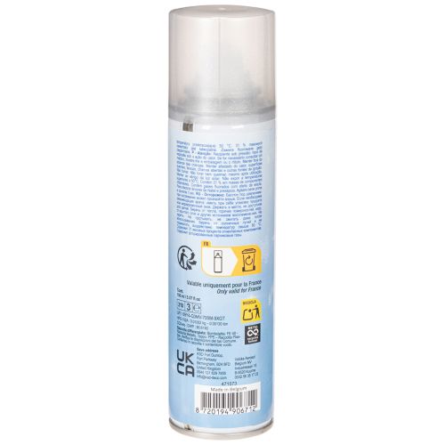 Zilverkleurige spuitglitter voor ramen en winterdecoratie 150 ml | Floristik24.nl