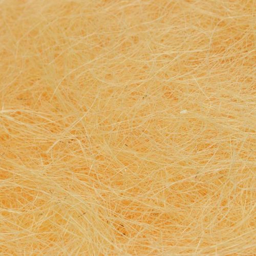 Floristik24 Sisal Abrikoos natuurlijk materiaal vulling wol deco fiber 300g