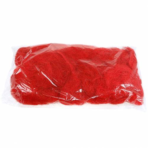 Floristik24 Sisal rood 500g natuurlijke vezels