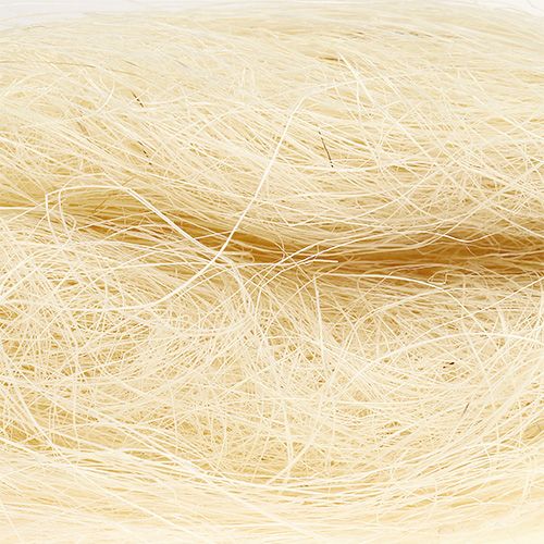 Floristik24 Sisal gebleekt 50g