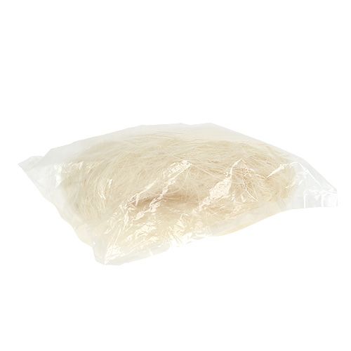 Floristik24 Sisal gebleekt 50g